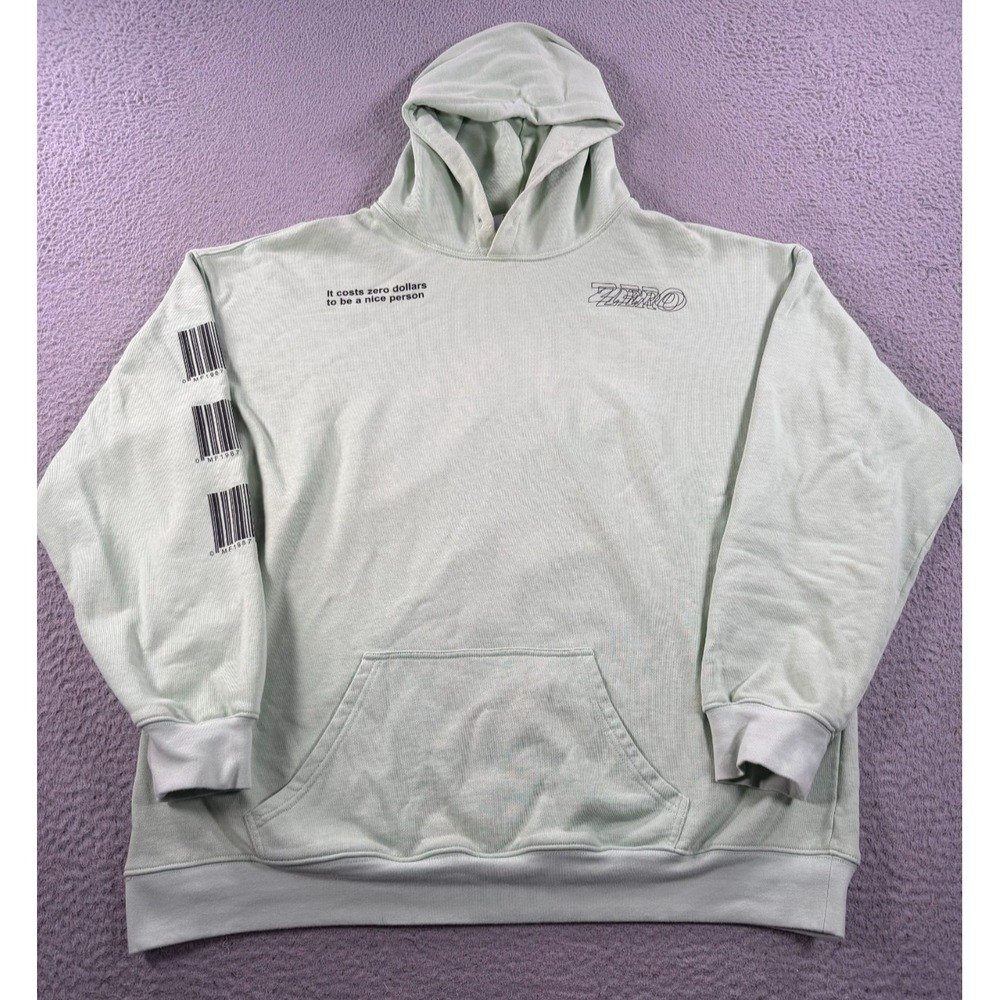 The Mayfair Group Hoodie One Size Green Costs Zero Dollars To Be A Nice Person